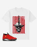 G West SKULL 47 GUN Oversized T-Shirt Mens G West