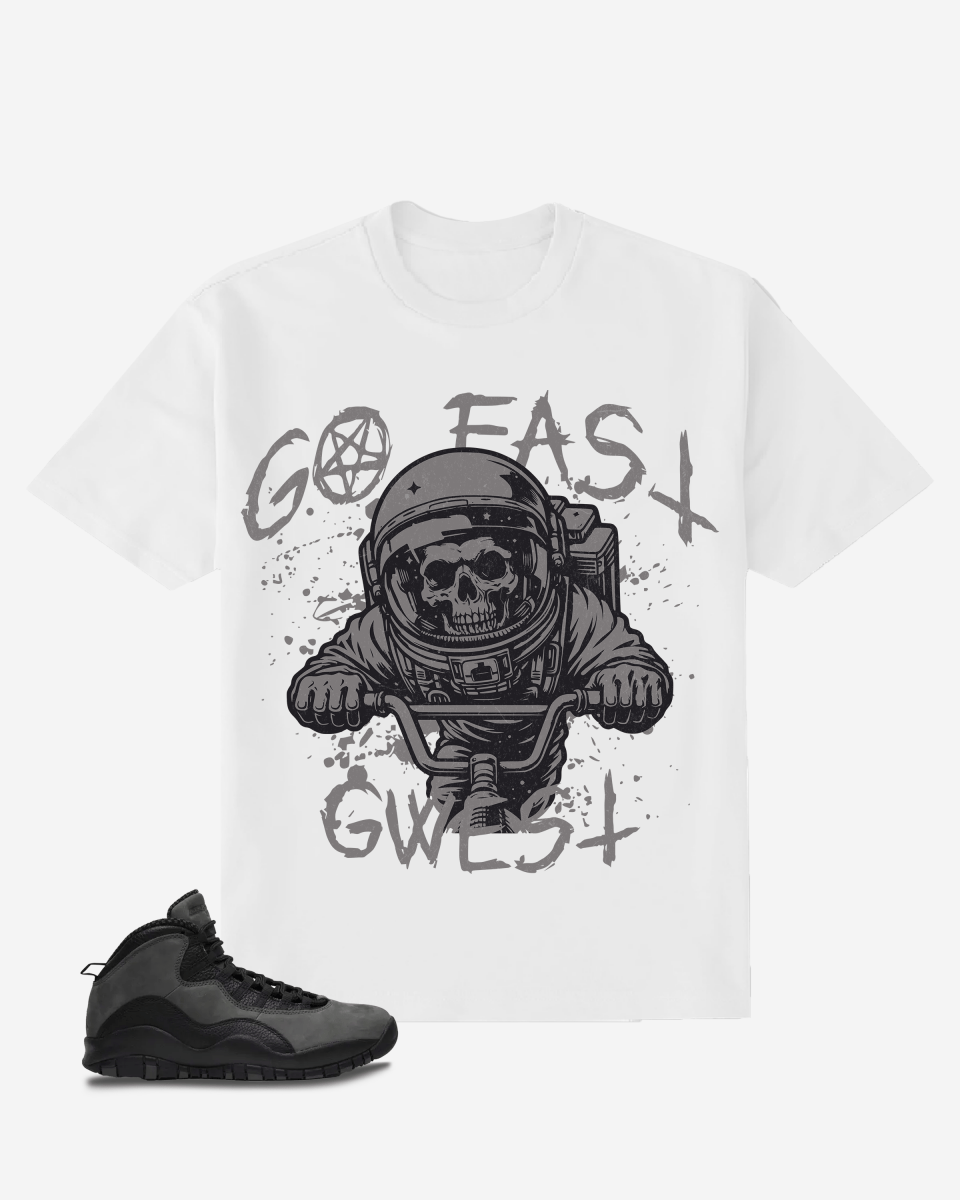 G West Skull Bicycle T-Shirt Mens G West