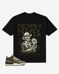 G West Skull Money Maker Oversized T-Shirt G West