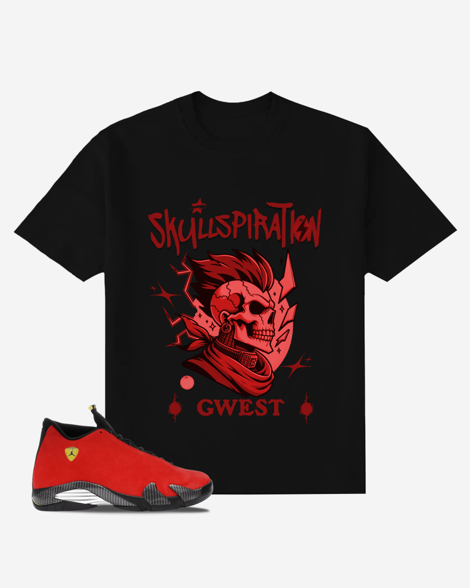 G West Skullspiration Oversized T-Shirt Mens G West