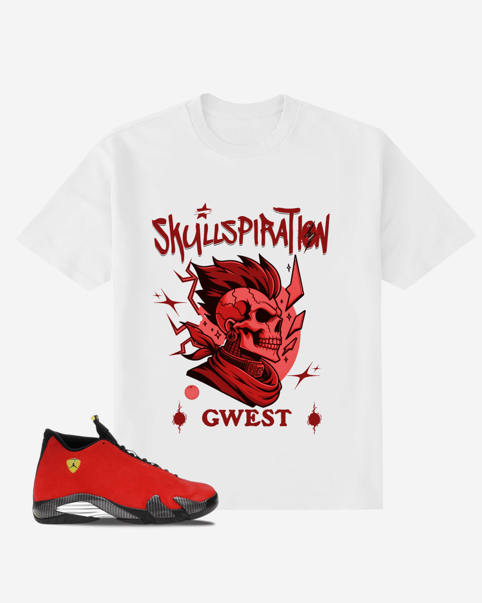 G West Skullspiration Oversized T-Shirt Mens G West