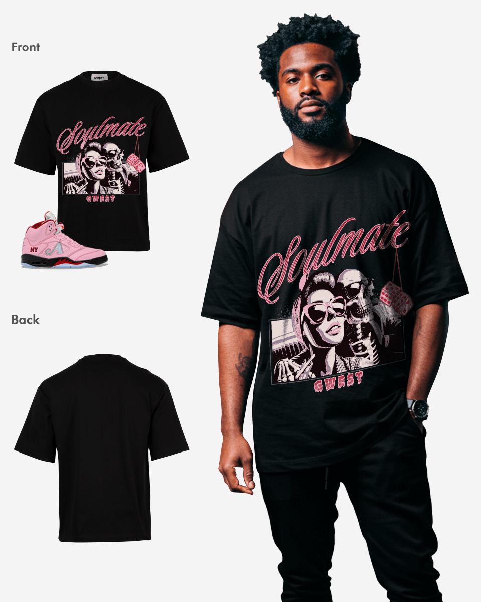 Camiseta extragrande G West Soulmate para hombre