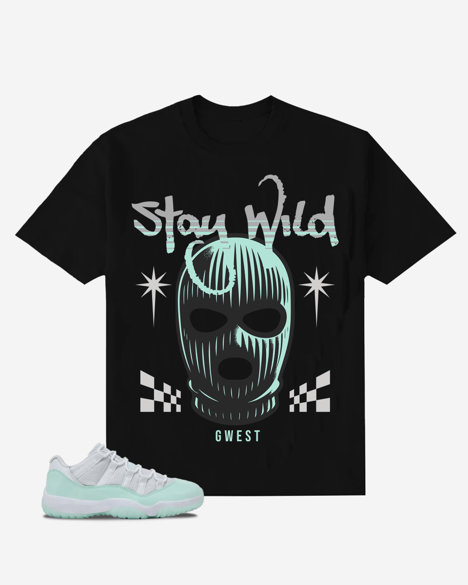 G West Stay Wild Oversized T-Shirt Mens G West