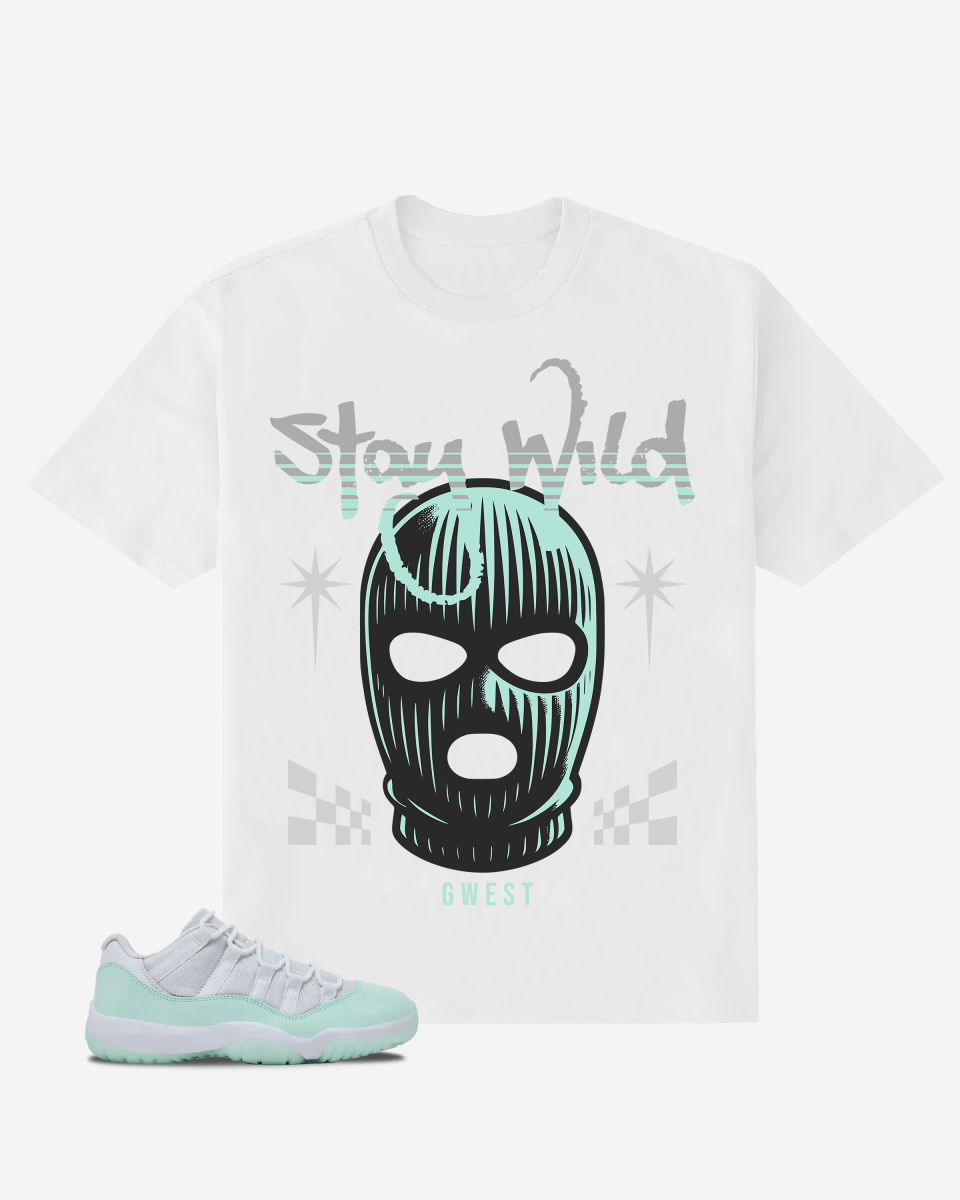 G West Stay Wild Oversized T-Shirt Mens G West