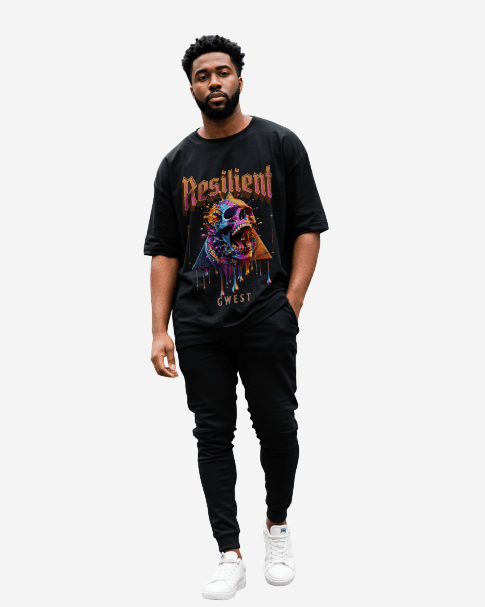 G West Studious Oversized T-Shirt Mens G West