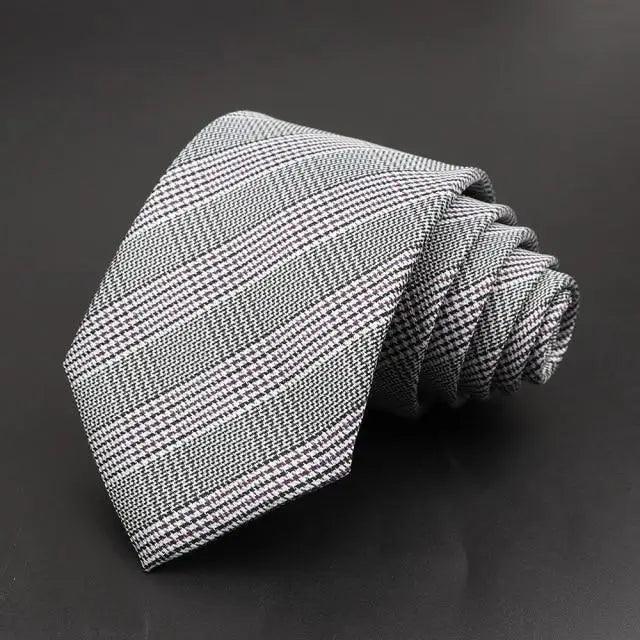 Stylish Classic Solid Color Stripe Flower Floral Jacquard Necktie For Men Wedding Party Formal Wear Business Neckties For Men Stevvex