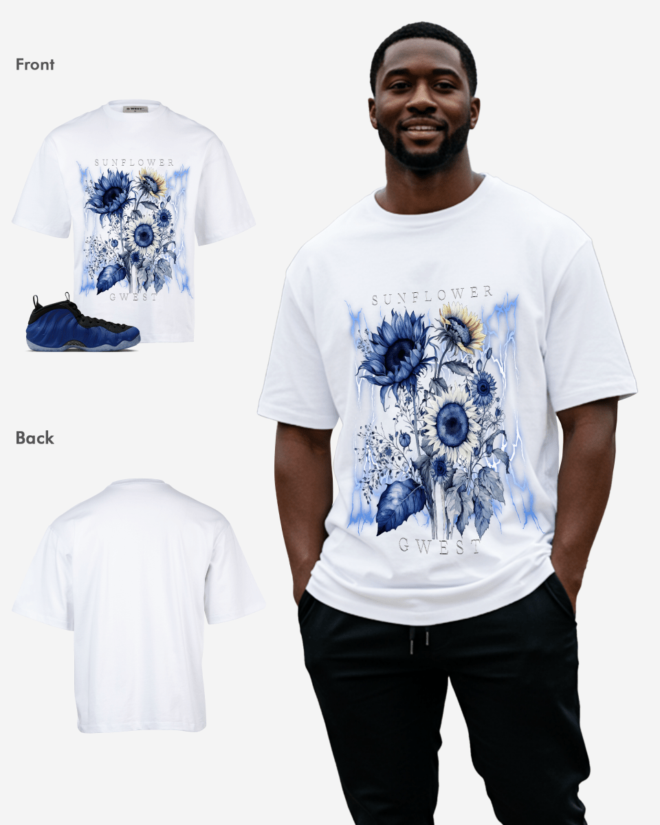 Camiseta G West Sunflower 2.0 Oversized para hombre
