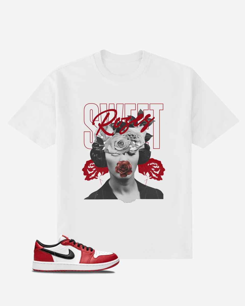 G West Sweet Rose Oversized T-Shirt Mens G West