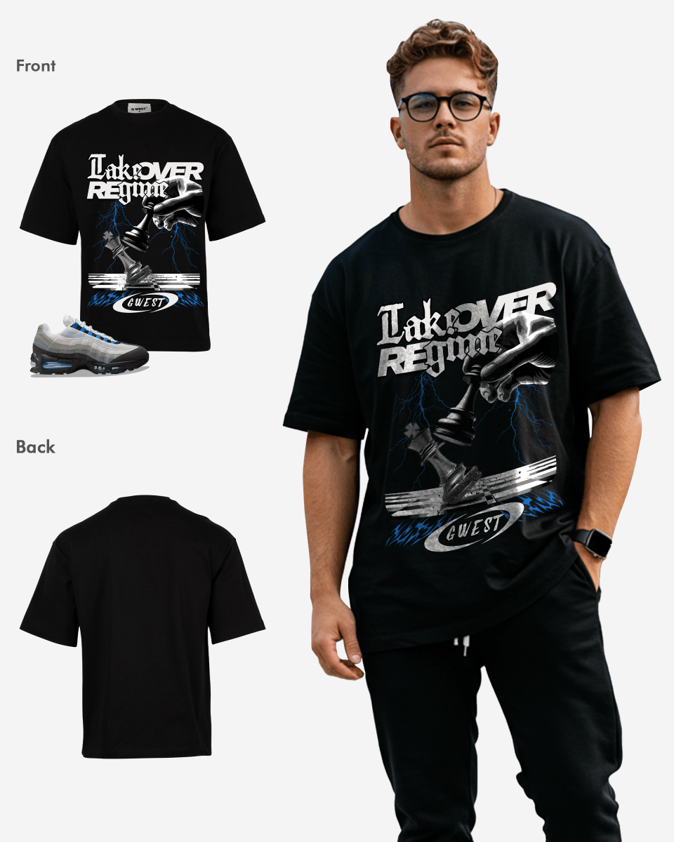 G West Take Over Regime Camiseta Extragrande para Hombre