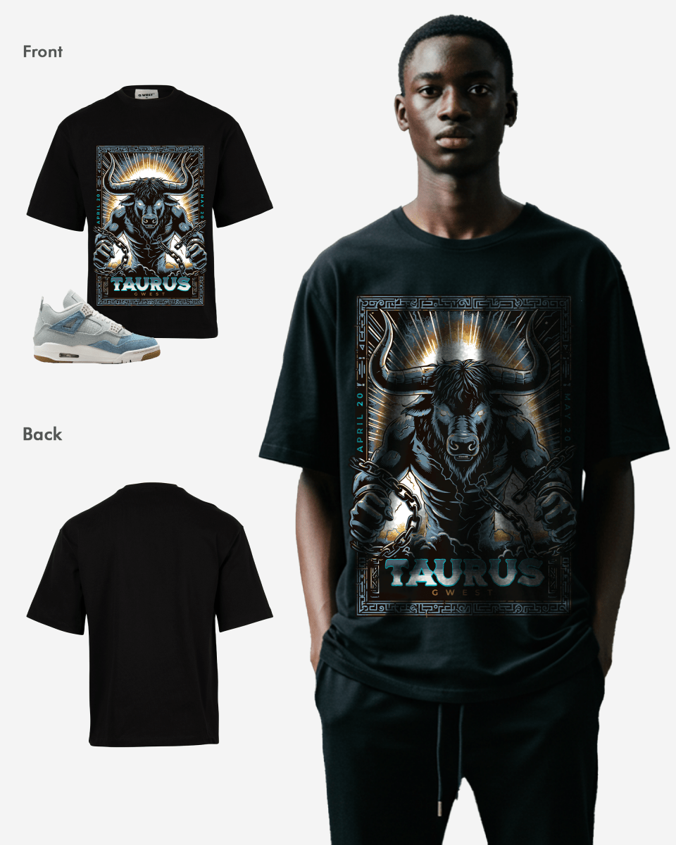 G West Taurus Oversized T-Shirt Mens G West