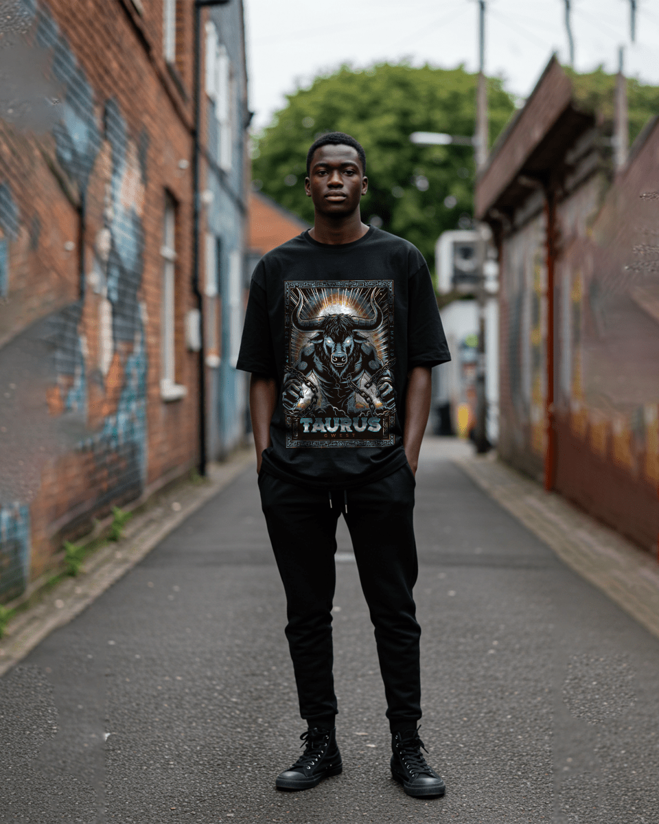 G West Taurus Oversized T-Shirt Mens G West