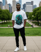G West Tempest Tyrants Oversized T-Shirt Mens G West