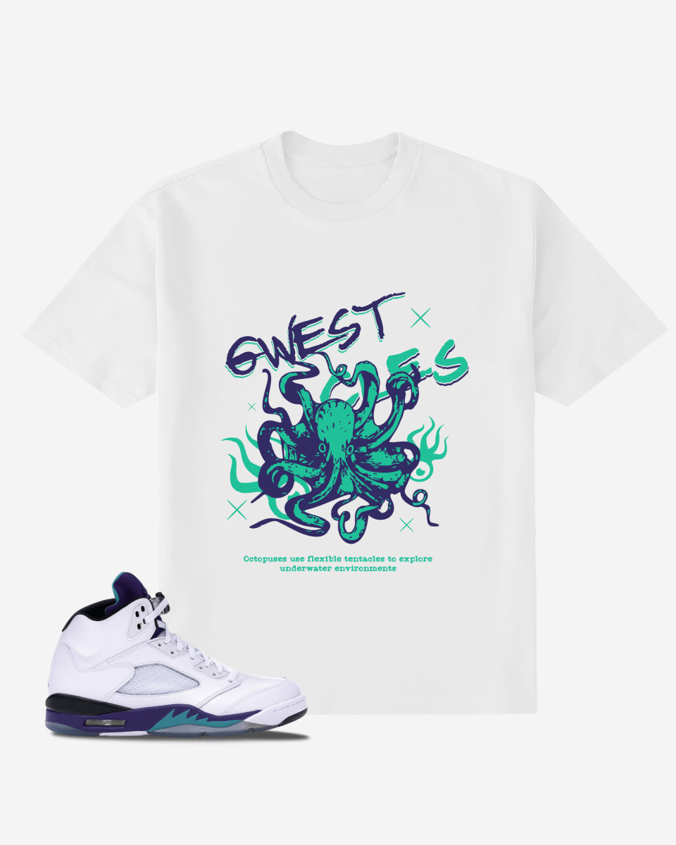 G West Tentacles Oversized T-Shirt Mens G West