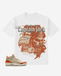 G West The Secret of Captain Jack Oversized T-Shirt Mens G West