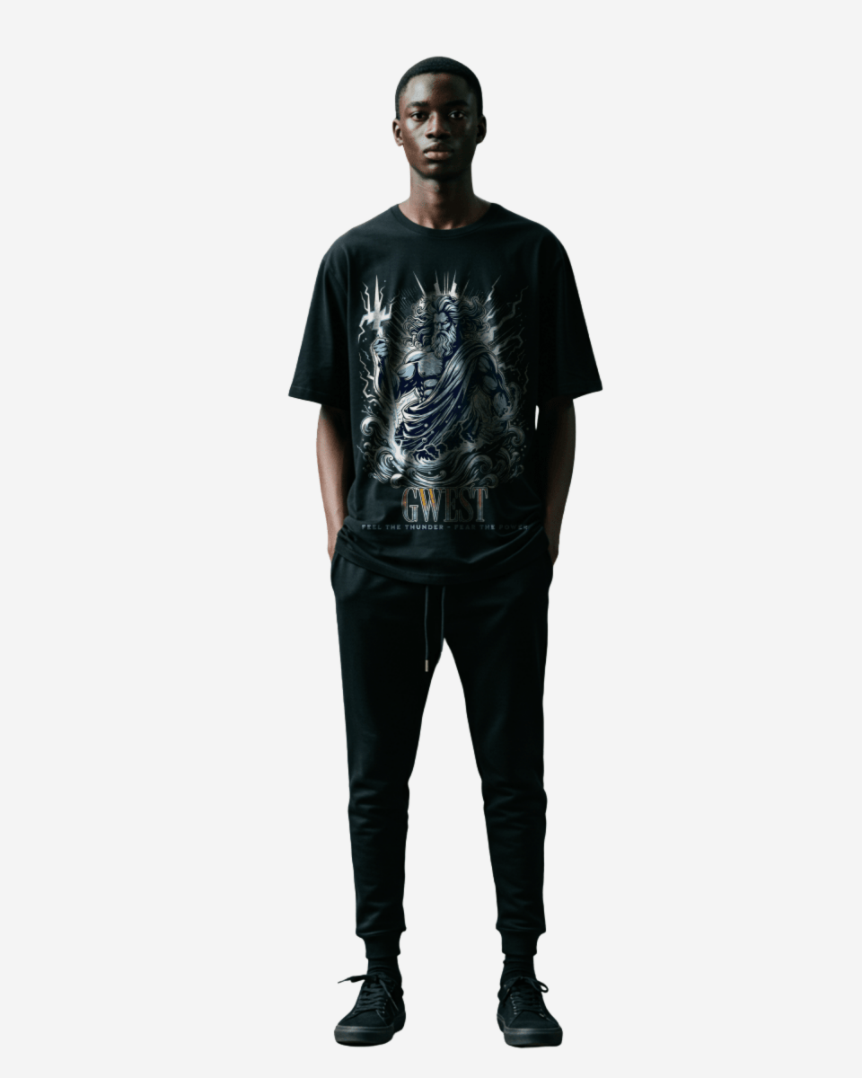 G West Thunderous Men's Oversized T-Shirt G West