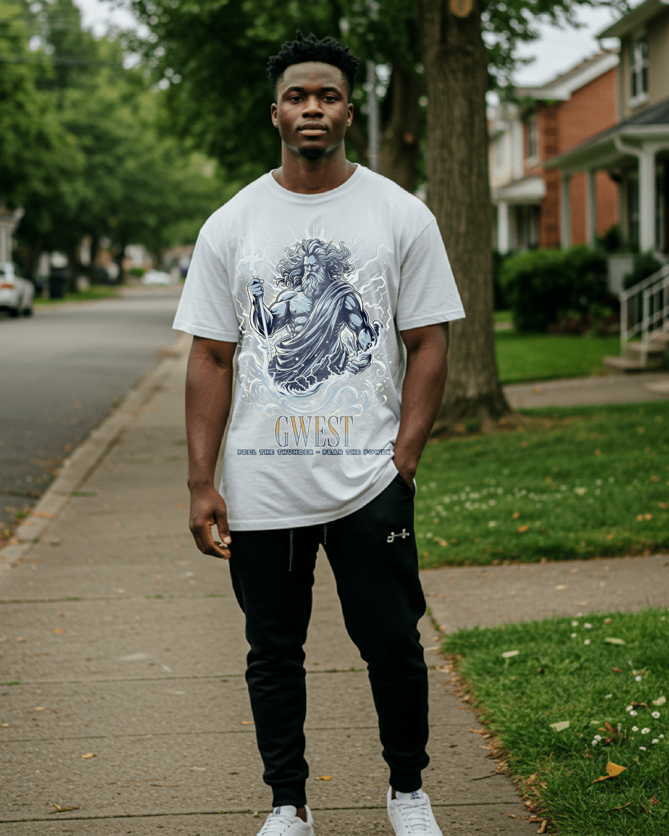 G West Thunderous Men's Oversized T-Shirt G West