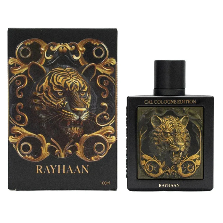 Rayhaan Tiger Cal Eau de Parfum 3.4 oz / 100 ml Rafaelos