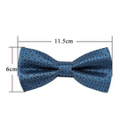 Trendy Patterned Silk Jacquard Plaid Bowtie With  Pocket Square And Cufflinks Set For Men Unique  Butterfly Party Wedding Casual Business Bowtie For Men Stevvex