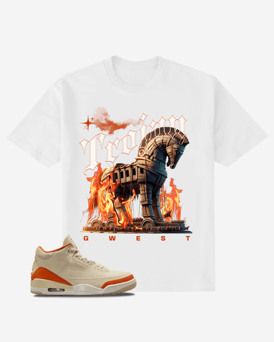 G West Trojan Silent Betrayal Oversized T-Shirt Mens G West