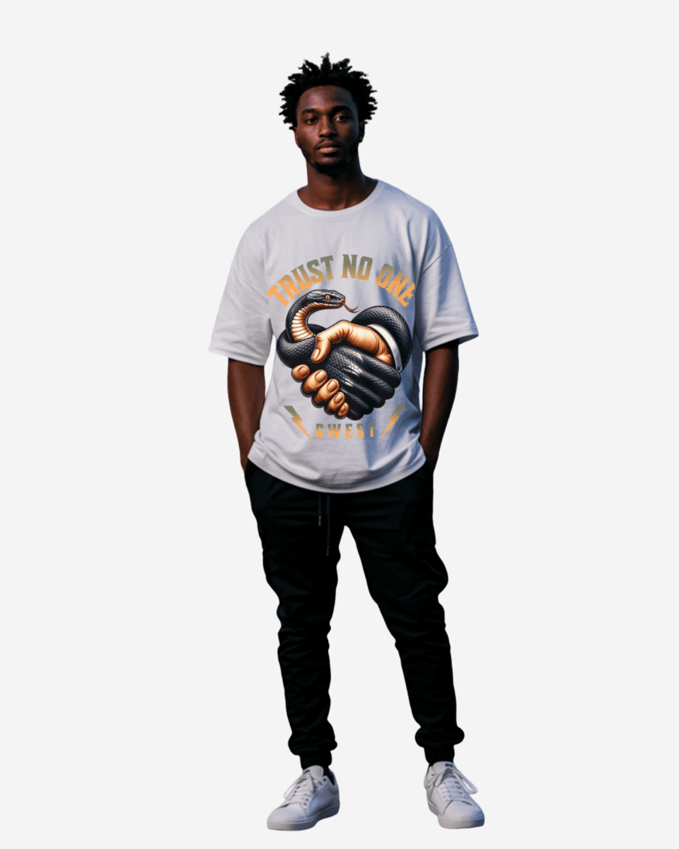 G West Trust No One Oversized T-Shirt Mens G West
