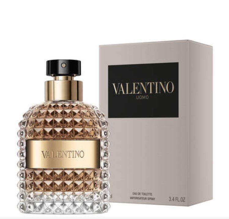 Valentino Uomo Eau De Toilette Spray For Men 3.4 oz Rafaelos