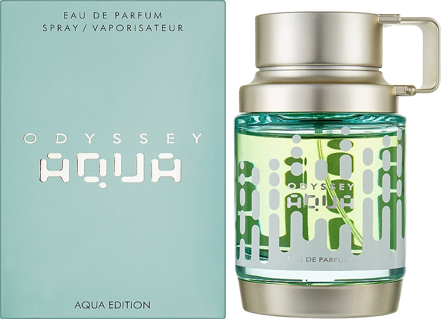 Armaf Odyssey Aqua Edition Eau de Parfum Spray for Men 3.4 oz / 100 ml Rafaelos