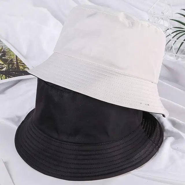 Unisex Double-faced Bucket Hat Colorful Sunscreen Women One Size Hat Outdoor Activities Modern Men Hats Stevvex