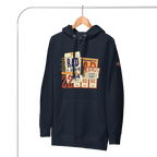 Unisex Hoodie - Vintage Inspired Digital Collage