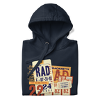 Unisex Hoodie - Vintage Inspired Digital Collage