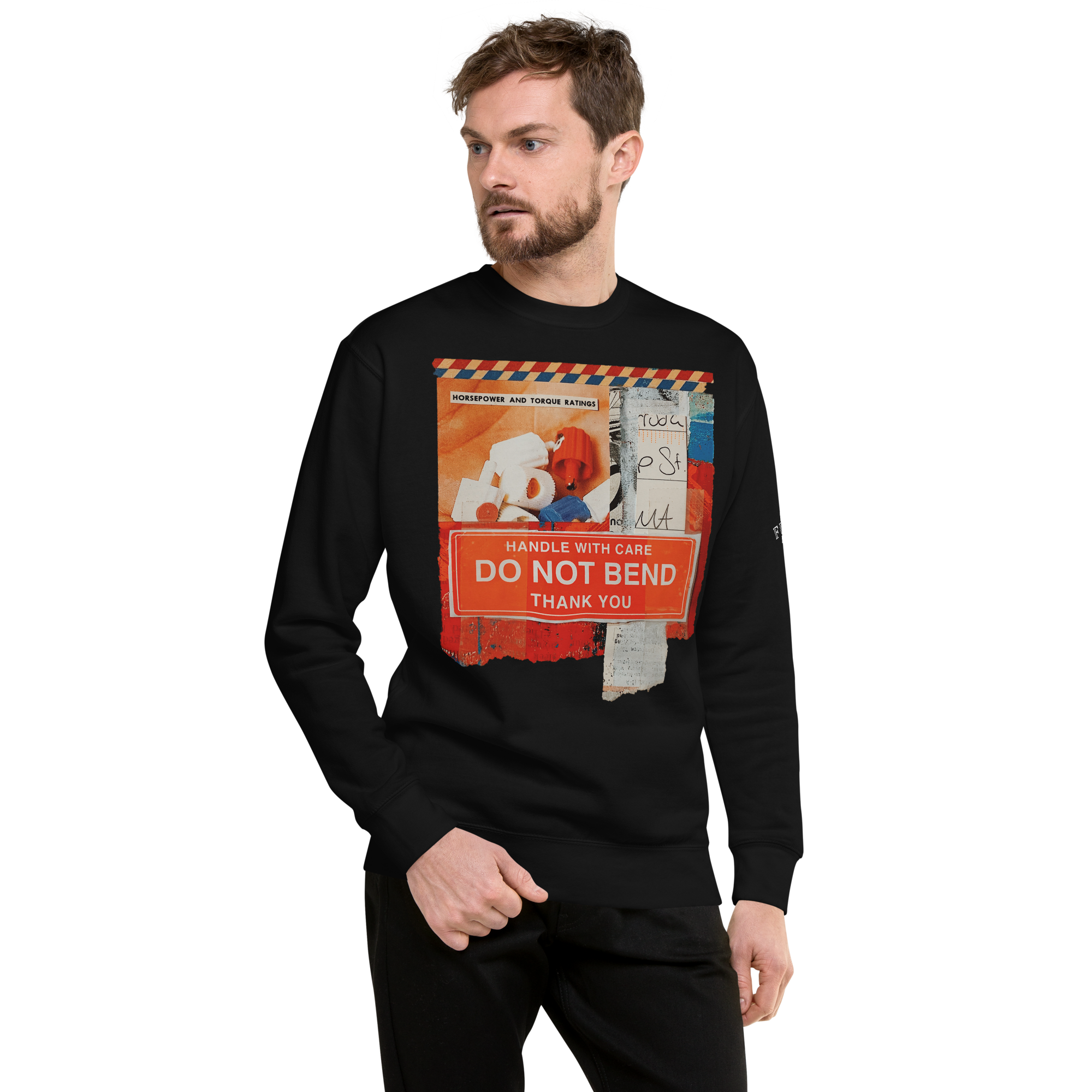 Sudadera unisex prémium No doblar