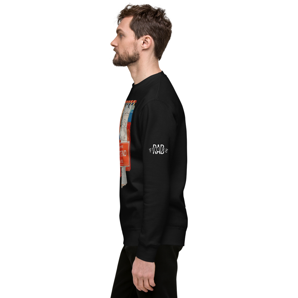 Sudadera unisex prémium No doblar