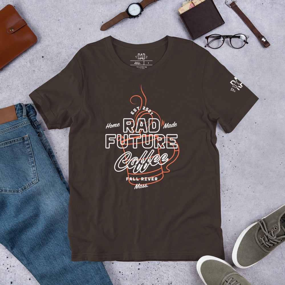 Camiseta unisex Rad Future Coffee