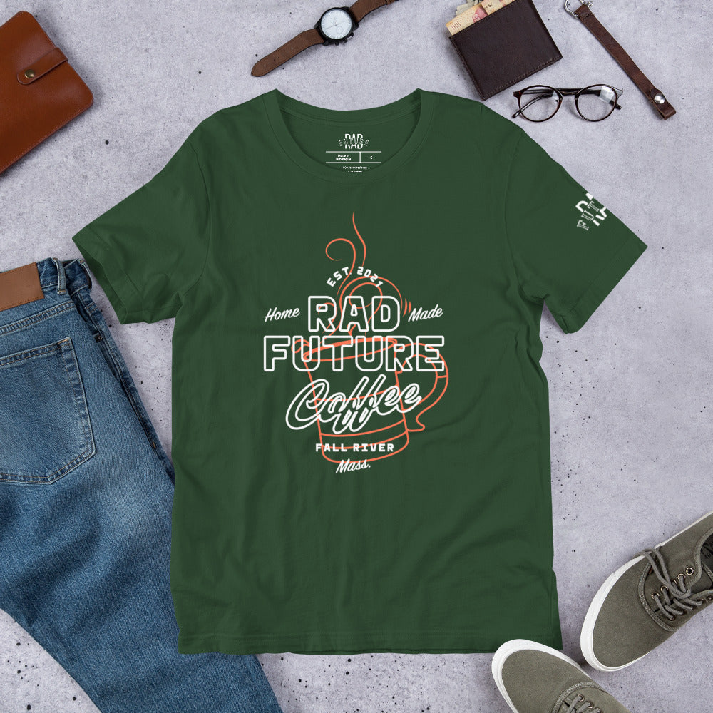 Camiseta unisex Rad Future Coffee