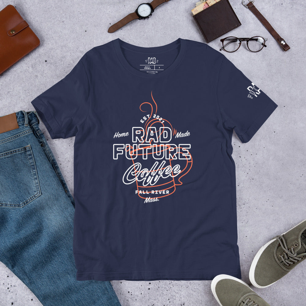 Camiseta unisex Rad Future Coffee