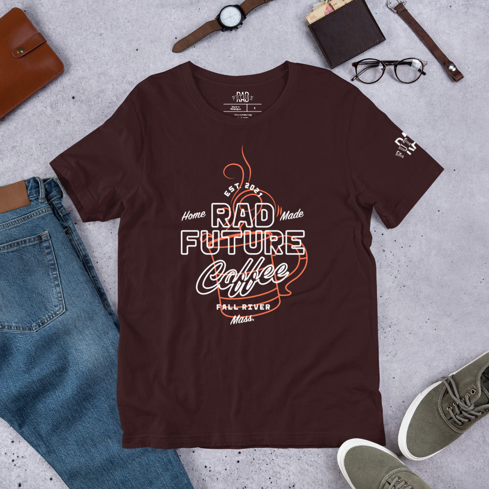 Camiseta unisex Rad Future Coffee
