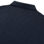 Seamless Check Texture Polo NAVY