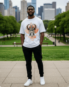 G West Viking Oversized T-Shirt Mens G West