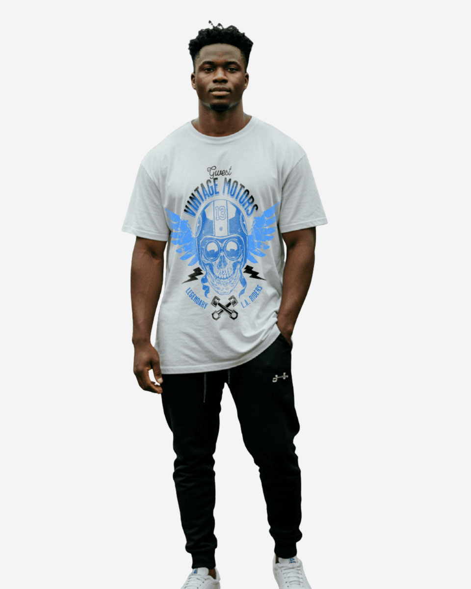 G West Vintage Motors Men's Oversized T-Shirt G West