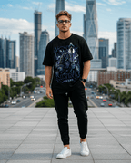 Camiseta extragrande G West Warlock para hombre