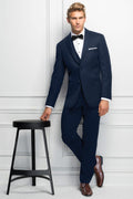 Slim Fit Navy Sterling Wedding Suit
