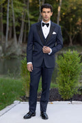 Navy Performance Stretch Tuxedo
