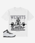 G West Weights Before Dates Oversized T-Shirt Mens G West