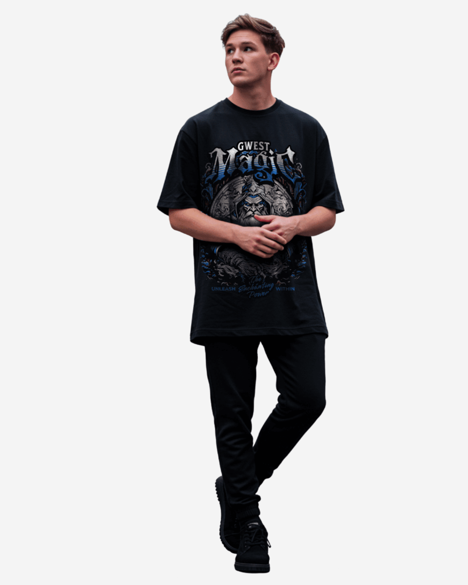 G-West Whispers Of Magic Men's Oversized T-Shirt G West