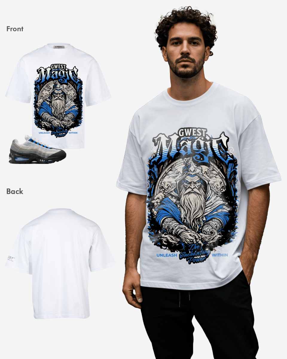 G-West Whispers Of Magic Men's Oversized T-Shirt G West