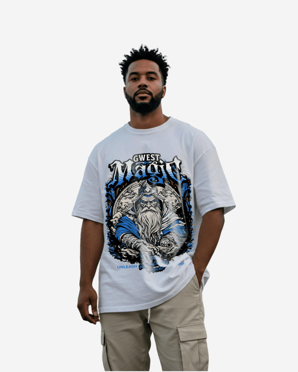 G-West Whispers Of Magic Men's Oversized T-Shirt G West