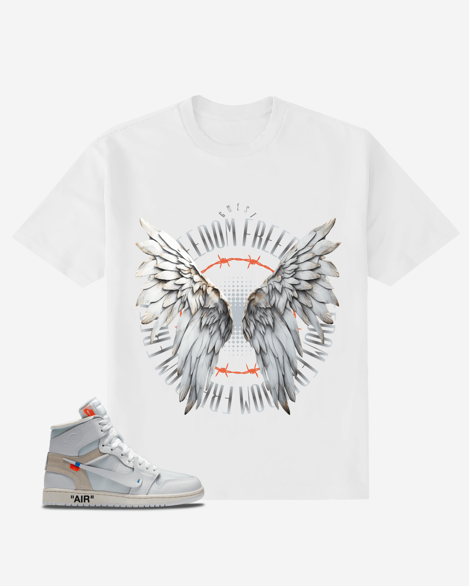 G West Wings of Freedom Oversized  T-Shirt Mens G West