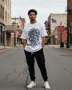 G West Wisdom Of the Ancients Oversized T-Shirt Mens G West