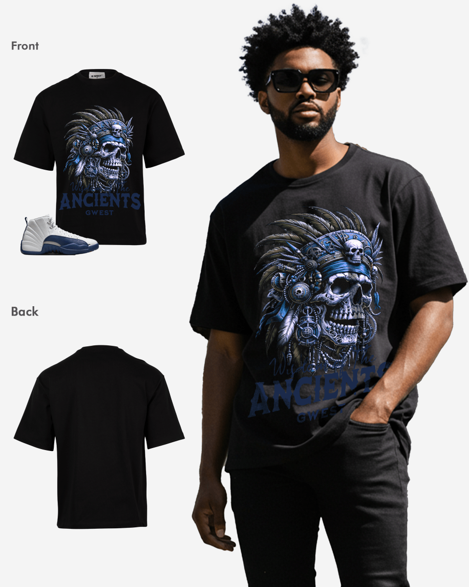 G West Wisdom Of the Ancients Oversized T-Shirt Mens G West