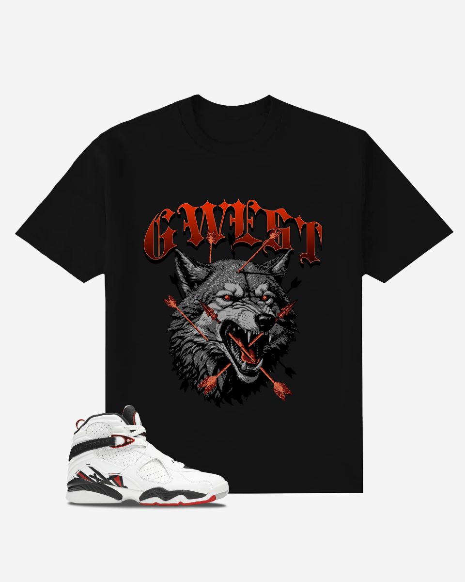 G West Wolf Oversized T-Shirt Mens G West