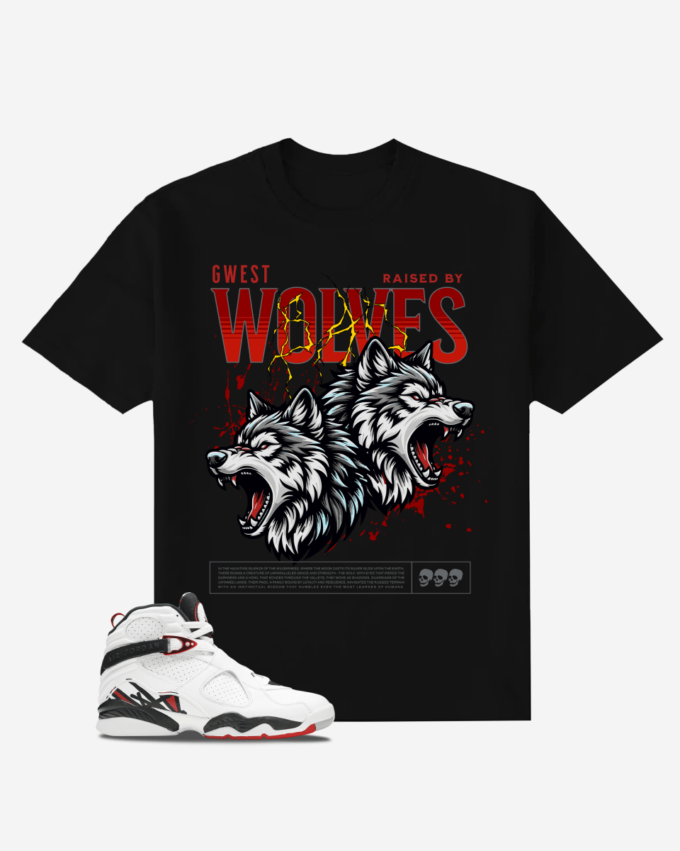 G West Wolves Oversized T-Shirt Mens G West